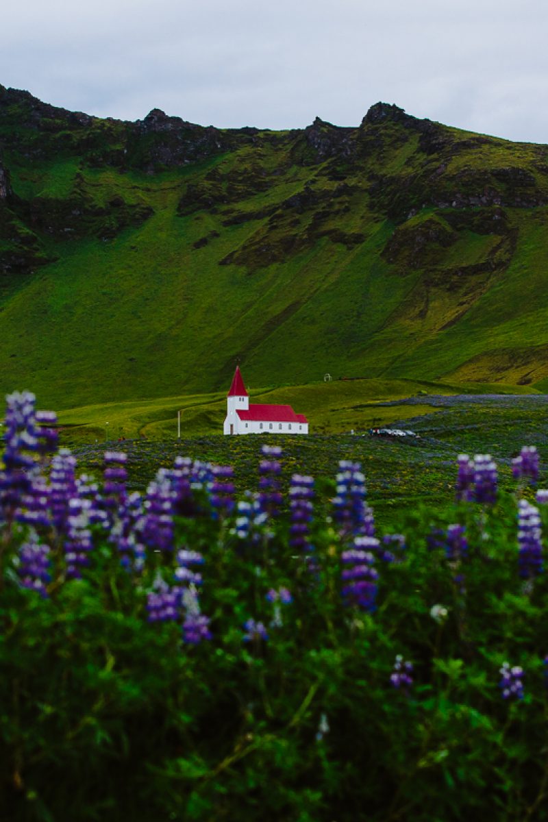 summer solstice trip iceland vik church
